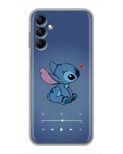 Чехол для Samsung Galaxy M14 5g (M146) с картинкой «Музыкальный Stitch» Чехол для Samsung Galaxy M14 5g (M146) с картинкой «Музыкальный Stitch»
