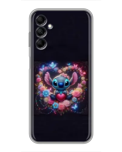 Чехол для Samsung Galaxy M14 5g (M146) с картинкой «Stitch в цветах» Чехол для Samsung Galaxy M14 5g (M146) с картинкой «Stitch в цветах»