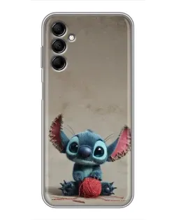 Чехол для Samsung Galaxy M14 5g (M146) с картинкой «Стич на коричневом фоне» Чехол для Samsung Galaxy M14 5g (M146) с картинкой «Стич на коричневом фоне»