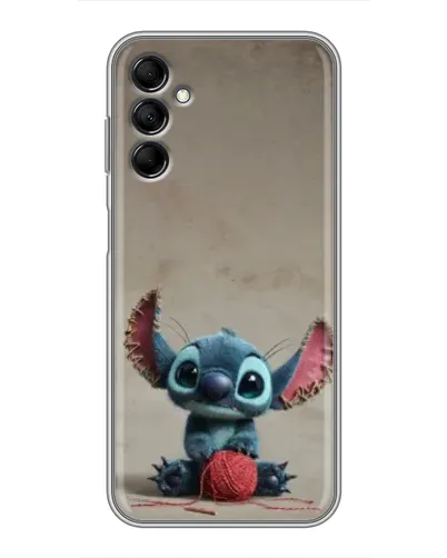 Чехол для Samsung Galaxy M14 5g (M146) с картинкой «Стич на коричневом фоне» Чехол для Samsung Galaxy M14 5g (M146) с картинкой «Стич на коричневом фоне»