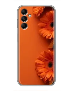 Чехол для Samsung Galaxy M14 5g (M146) с картинкой «Оранжевые герберы» Чехол для Samsung Galaxy M14 5g (M146) с картинкой «Оранжевые герберы»