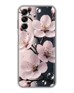 Чехол для Samsung Galaxy M14 5g (M146) с картинкой «Нежная сакура и капли» Чехол для Samsung Galaxy M14 5g (M146) с картинкой «Нежная сакура и капли»