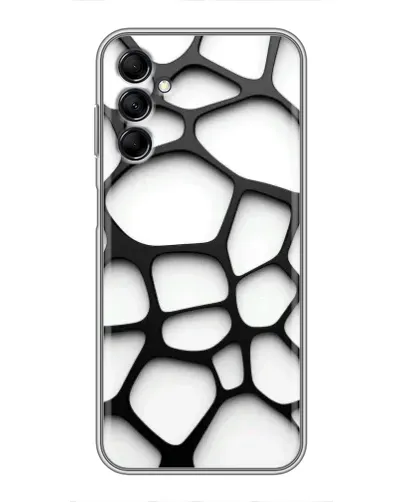 Чехол для Samsung Galaxy M14 5g (M146) с картинкой «Белая объемная сетка» Чехол для Samsung Galaxy M14 5g (M146) с картинкой «Белая объемная сетка»