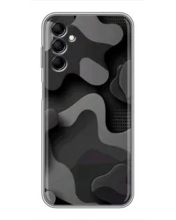 Чехол для Samsung Galaxy M14 5g (M146) с картинкой «Темный абстрактный камуфляж»
