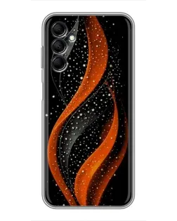 Чехол для Samsung Galaxy M14 5g (M146) с картинкой «Огненная звездная волна»