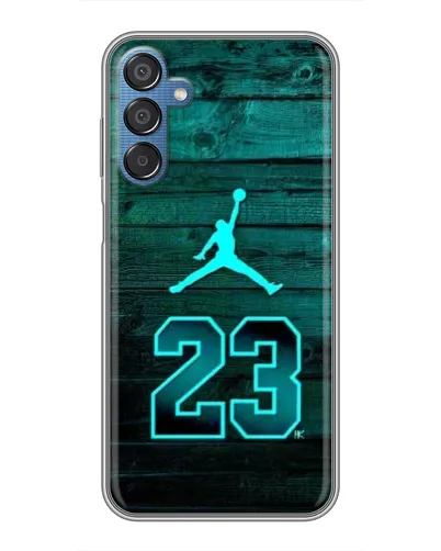 Чехол для Samsung Galaxy M15 (M156) с картинкой «Jordan Cyan 23» Чехол для Samsung Galaxy M15 (M156) с картинкой «Jordan Cyan 23»