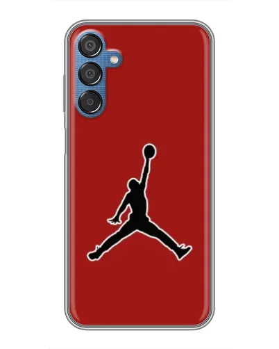 Чехол для Samsung Galaxy M15 (M156) с картинкой «Jordan Red Back» Чехол для Samsung Galaxy M15 (M156) с картинкой «Jordan Red Back»