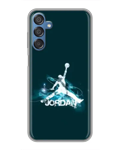 Чехол для Samsung Galaxy M15 (M156) с картинкой «Jordan Blue Fire» Чехол для Samsung Galaxy M15 (M156) с картинкой «Jordan Blue Fire»