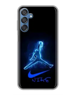 Чехол для Samsung Galaxy M15 (M156) с картинкой «Jordan Neon Blue»