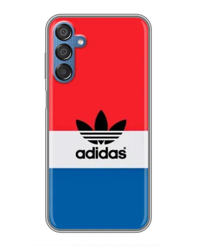 Чехол для Samsung Galaxy M15 (M156) с картинкой «Ретро блоки Adidas»