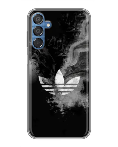 Чехол для Samsung Galaxy M15 (M156) с картинкой «Абстрактный дым Adidas»