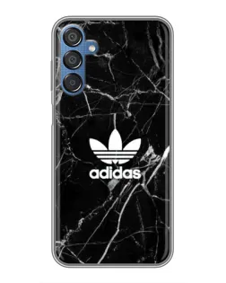 Чехол для Samsung Galaxy M15 (M156) с картинкой «Белый мрамор Adidas»