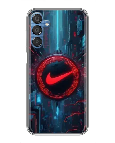 Чехол для Samsung Galaxy M15 (M156) с картинкой «Техногенный стиль Nike» Чехол для Samsung Galaxy M15 (M156) с картинкой «Техногенный стиль Nike»