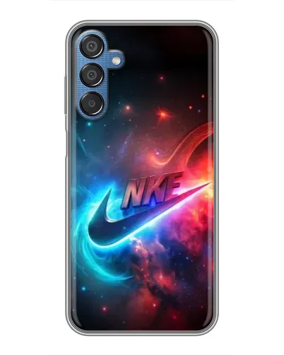 Чехол для Samsung Galaxy M15 (M156) с картинкой «Огненный логотип Nike» Чехол для Samsung Galaxy M15 (M156) с картинкой «Огненный логотип Nike»