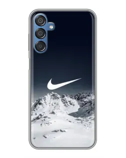 Чехол для Samsung Galaxy M15 (M156) с картинкой «Nike — зимние горы»