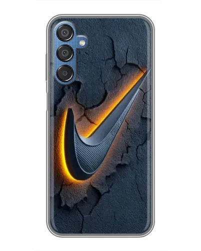 Чехол для Samsung Galaxy M15 (M156) с картинкой «Объемный логотип Найк» Чехол для Samsung Galaxy M15 (M156) с картинкой «Объемный логотип Найк»