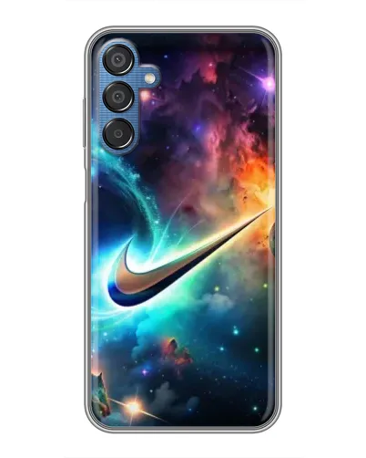Чехол для Samsung Galaxy M15 (M156) с картинкой «Космический Nike Swoosh» Чехол для Samsung Galaxy M15 (M156) с картинкой «Космический Nike Swoosh»
