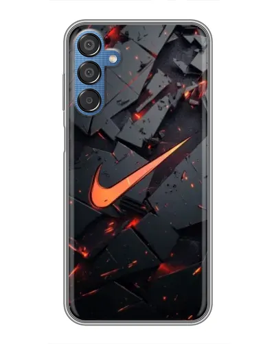 Чехол для Samsung Galaxy M15 (M156) с картинкой «Nike — эффект разломов» Чехол для Samsung Galaxy M15 (M156) с картинкой «Nike — эффект разломов»