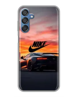 Чехол для Samsung Galaxy M15 (M156) с картинкой «Nike и суперкар»