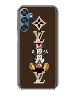 Чехол для Samsung Galaxy M15 (M156) с картинкой «LV и Микки Маус»