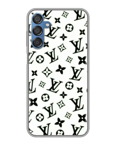 Чехол для Samsung Galaxy M15 (M156) с картинкой «Монохромный хаос LV» Чехол для Samsung Galaxy M15 (M156) с картинкой «Монохромный хаос LV»