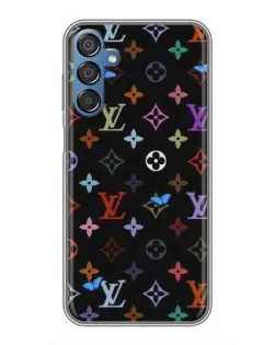 Чехол для Samsung Galaxy M15 (M156) с картинкой «Цветная монограмма LV»