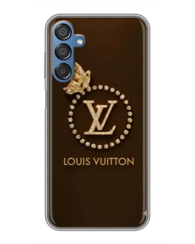 Чехол для Samsung Galaxy M15 (M156) с картинкой «LV — золотая печать» Чехол для Samsung Galaxy M15 (M156) с картинкой «LV — золотая печать»