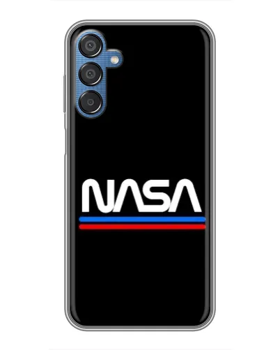 Чехол для Samsung Galaxy M15 (M156) с картинкой «NASA — классика Red Blue» Чехол для Samsung Galaxy M15 (M156) с картинкой «NASA — классика Red Blue»