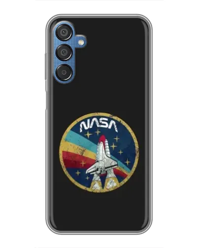 Чехол для Samsung Galaxy M15 (M156) с картинкой «NASA — эмблема миссии» Чехол для Samsung Galaxy M15 (M156) с картинкой «NASA — эмблема миссии»