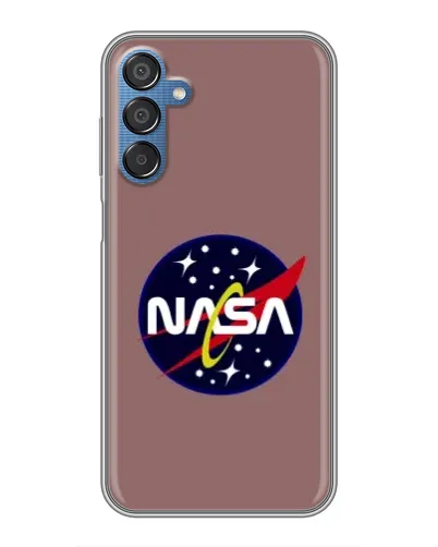 Чехол для Samsung Galaxy M15 (M156) с картинкой «NASA — ретро космос» Чехол для Samsung Galaxy M15 (M156) с картинкой «NASA — ретро космос»