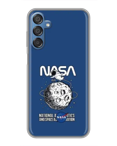 Чехол для Samsung Galaxy M15 (M156) с картинкой «NASA — лунная миссия» Чехол для Samsung Galaxy M15 (M156) с картинкой «NASA — лунная миссия»