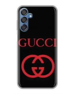 Чехол для Samsung Galaxy M15 (M156) с картинкой «Gucci — красный логотип»