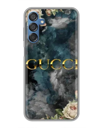 Чехол для Samsung Galaxy M15 (M156) с картинкой «Абстрактные цветы Gucci» Чехол для Samsung Galaxy M15 (M156) с картинкой «Абстрактные цветы Gucci»