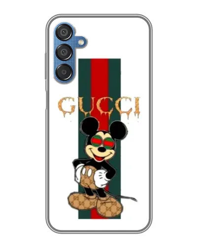 Чехол для Samsung Galaxy M15 (M156) с картинкой «Микки Маус Gucci — полосы» Чехол для Samsung Galaxy M15 (M156) с картинкой «Микки Маус Gucci — полосы»