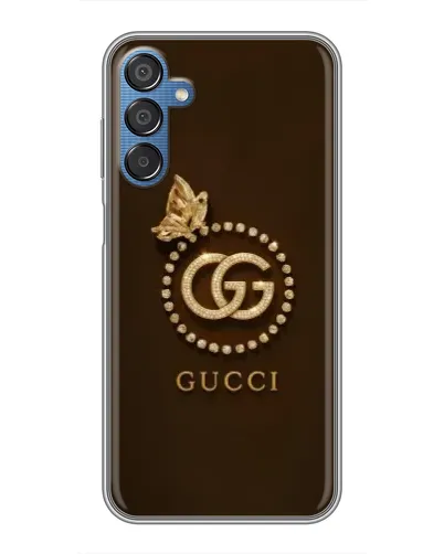 Чехол для Samsung Galaxy M15 (M156) с картинкой «Gucci — золотая бабочка» Чехол для Samsung Galaxy M15 (M156) с картинкой «Gucci — золотая бабочка»