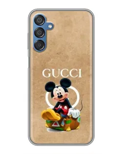 Чехол для Samsung Galaxy M15 (M156) с картинкой «Микки Маус Gucci — крафт»