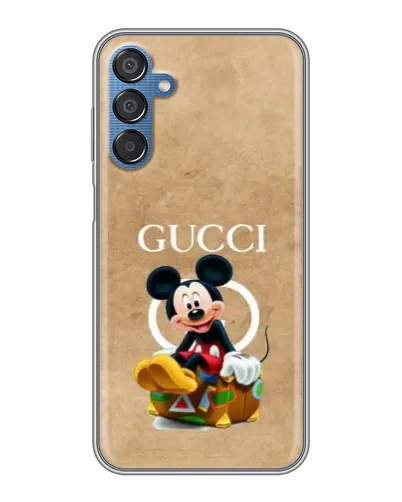 Чехол для Samsung Galaxy M15 (M156) с картинкой «Микки Маус Gucci — крафт» Чехол для Samsung Galaxy M15 (M156) с картинкой «Микки Маус Gucci — крафт»