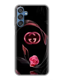 Чехол для Samsung Galaxy M15 (M156) с картинкой «Gucci — неоновая роза»