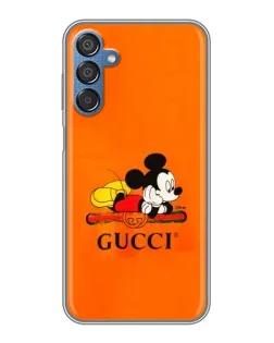 Чохол для Samsung Galaxy M15 (M156) з картинкою «Міккі Маус Gucci — помаранч» Чохол для Samsung Galaxy M15 (M156) з картинкою «Міккі Маус Gucci — помаранч»