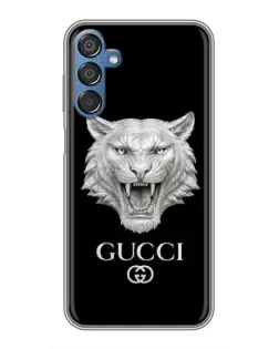 Чохол для Samsung Galaxy M15 (M156) з картинкою «Gucci — срібний лев» Чохол для Samsung Galaxy M15 (M156) з картинкою «Gucci — срібний лев»