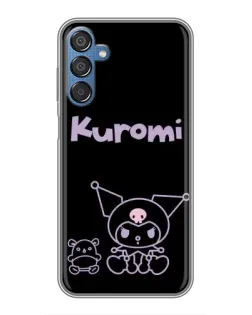 Чехол для Samsung Galaxy M15 (M156) с картинкой «Kuromi — черный минимализм» Чехол для Samsung Galaxy M15 (M156) с картинкой «Kuromi — черный минимализм»