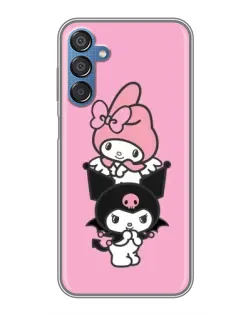 Чехол для Samsung Galaxy M15 (M156) с картинкой «My Melody и Kuromi» Чехол для Samsung Galaxy M15 (M156) с картинкой «My Melody и Kuromi»