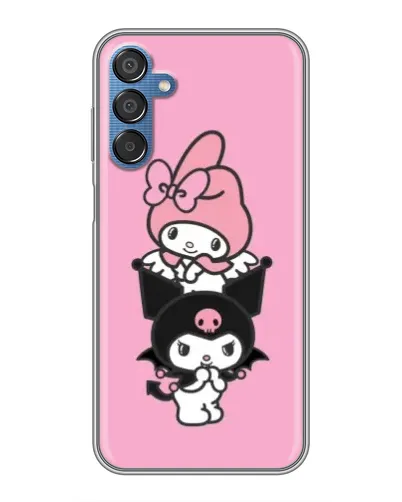 Чехол для Samsung Galaxy M15 (M156) с картинкой «My Melody и Kuromi» Чехол для Samsung Galaxy M15 (M156) с картинкой «My Melody и Kuromi»