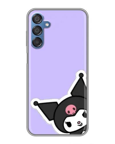 Чехол для Samsung Galaxy M15 (M156) с картинкой «Забавная Kuromi» Чехол для Samsung Galaxy M15 (M156) с картинкой «Забавная Kuromi»