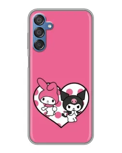 Чехол для Samsung Galaxy M15 (M156) с картинкой «Kuromi и My Melody» Чехол для Samsung Galaxy M15 (M156) с картинкой «Kuromi и My Melody»