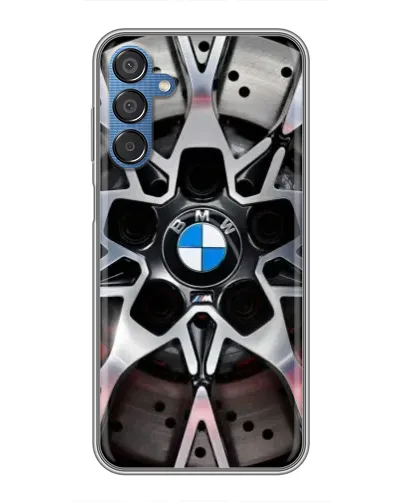 Чехол для Samsung Galaxy M15 (M156) с картинкой «BMW — деталь диска» Чехол для Samsung Galaxy M15 (M156) с картинкой «BMW — деталь диска»