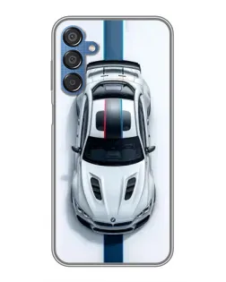 Чехол для Samsung Galaxy M15 (M156) с картинкой «Вид сверху — BMW M» Чехол для Samsung Galaxy M15 (M156) с картинкой «Вид сверху — BMW M»