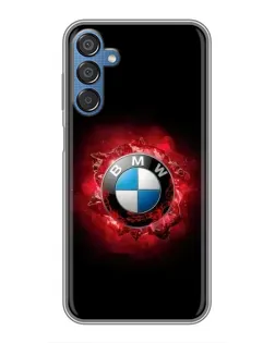 Чехол для Samsung Galaxy M15 (M156) с картинкой «Логотип BMW — вспышка»