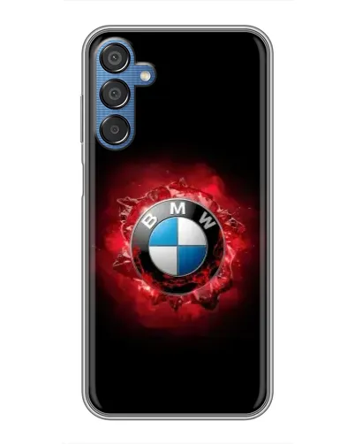 Чехол для Samsung Galaxy M15 (M156) с картинкой «Логотип BMW — вспышка» Чехол для Samsung Galaxy M15 (M156) с картинкой «Логотип BMW — вспышка»