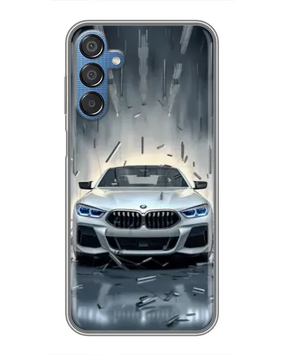 Чехол для Samsung Galaxy M15 (M156) с картинкой «BMW в свете фар» Чехол для Samsung Galaxy M15 (M156) с картинкой «BMW в свете фар»